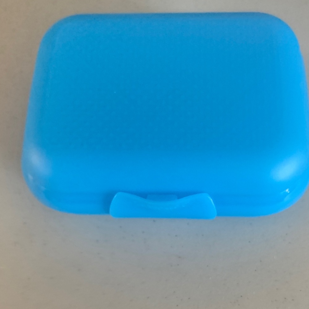 Tupperware Bright Blue Storage Box